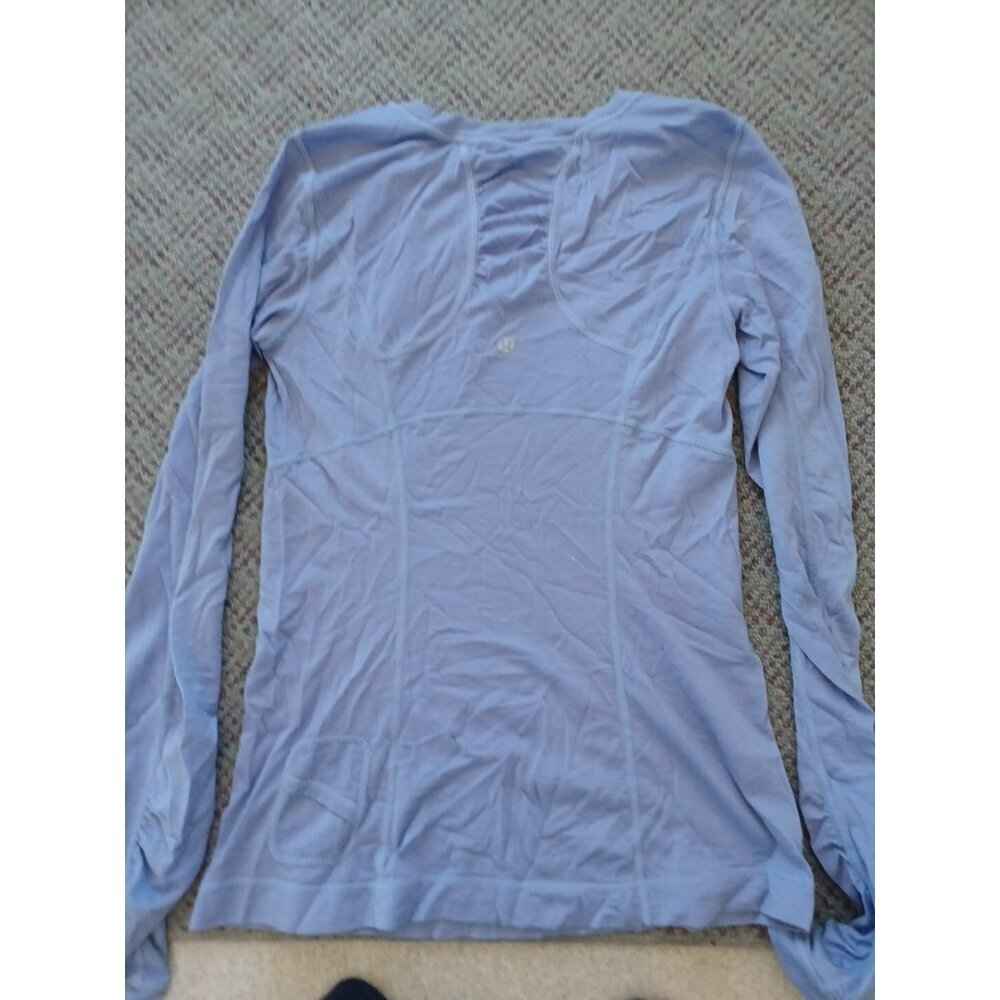 Lululemon Swiftly long sleeve shirt womens M - Picture 3 of 5